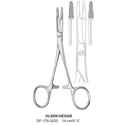 Olsen-Hegar Needle Holders 14cm  (DF-176-2033)