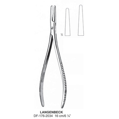 Langenbeck Needle Holders,16cm  (DF-176-2034)