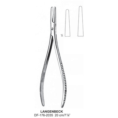 Langenbeck Needle Holders,20cm  (DF-176-2035)