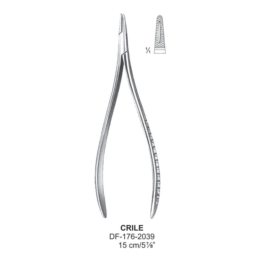 Crile Needle Holders,15cm  (DF-176-2039) by Dr. Frigz