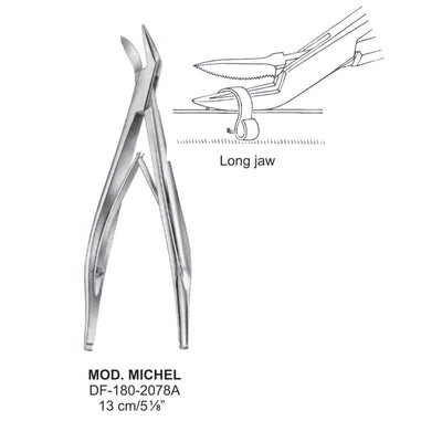 Mod.Michel Long Jaw 13cm (DF-180-2078A) by Dr. Frigz