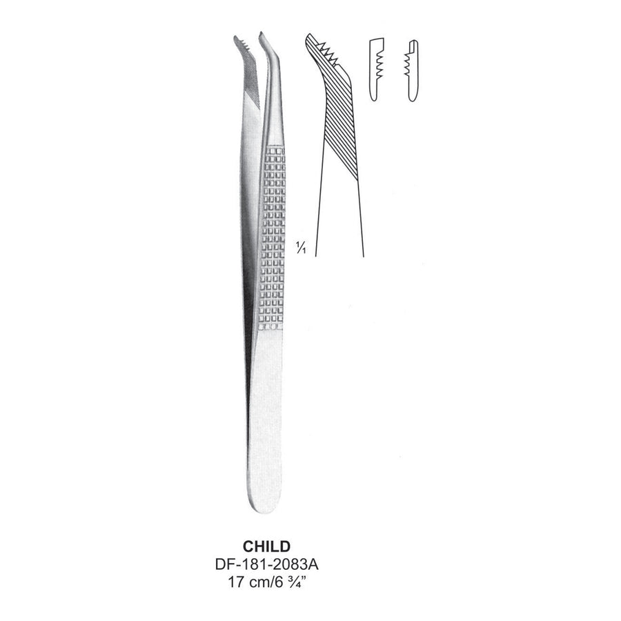 Child Suture Instruments 17cm (DF-181-2083A) by Dr. Frigz