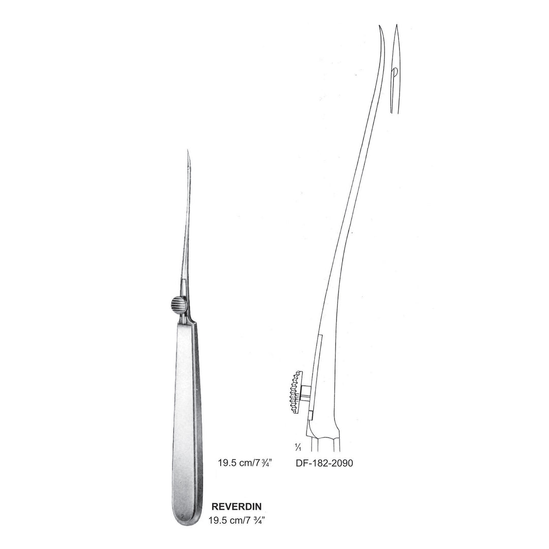 Reverdin Needles Fig.1, 19.5cm  (DF-182-2090) by Dr. Frigz