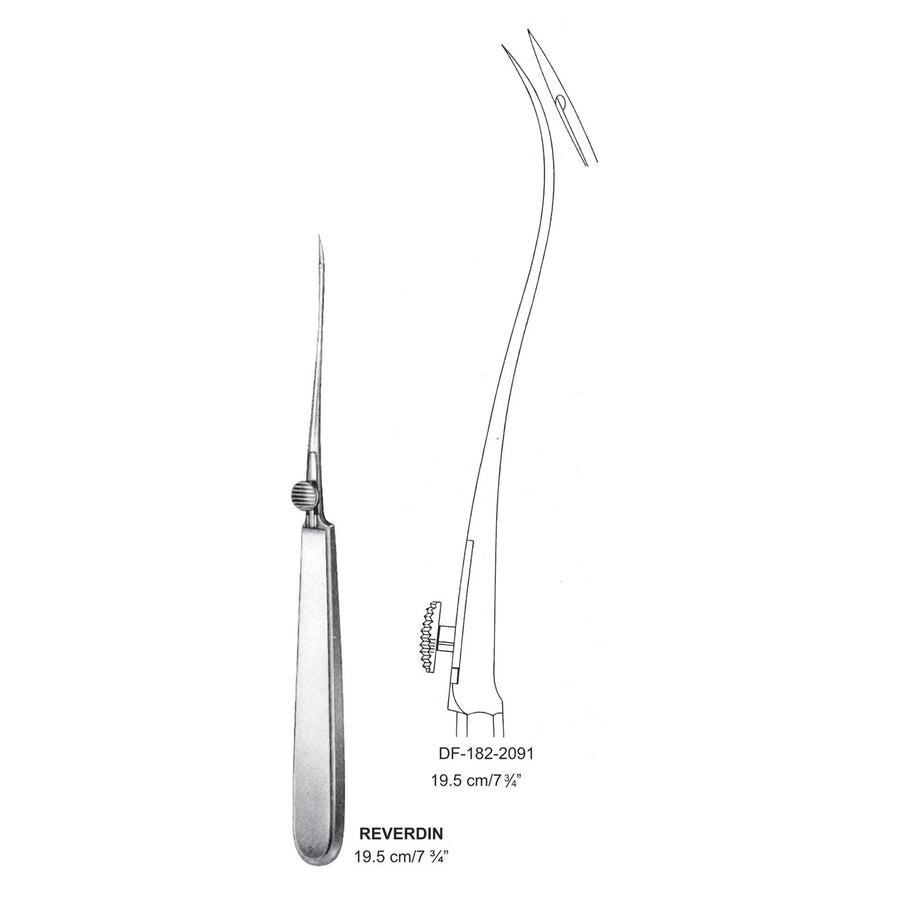 Reverdin Needles Fig.2, 19.5cm  (DF-182-2091) by Dr. Frigz