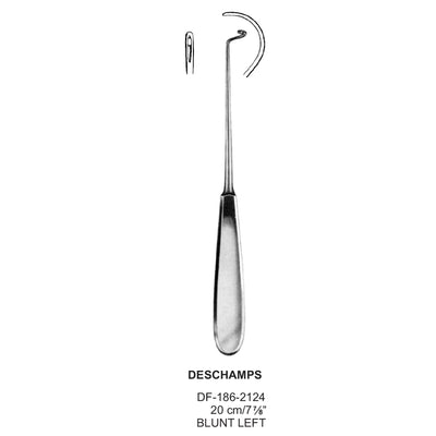 Deschamps Needle 20cm Blunt Left (DF-186-2124) by Dr. Frigz