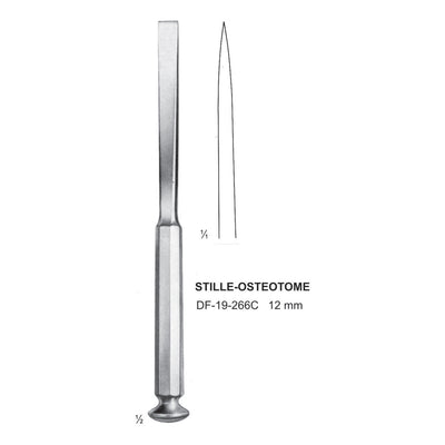 Stille-Osteotome 12mm ,20cm (DF-19-266C)