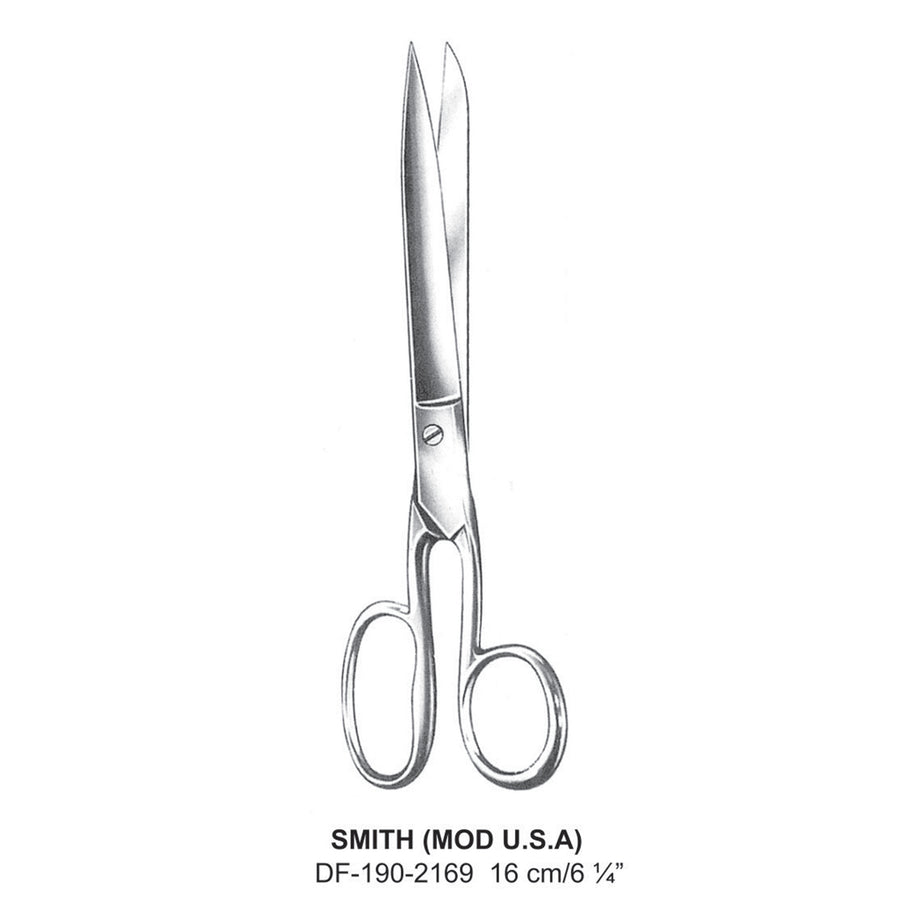 Smith (Mod U.S.A) Bandage Scissors 16cm  (DF-190-2169) by Dr. Frigz