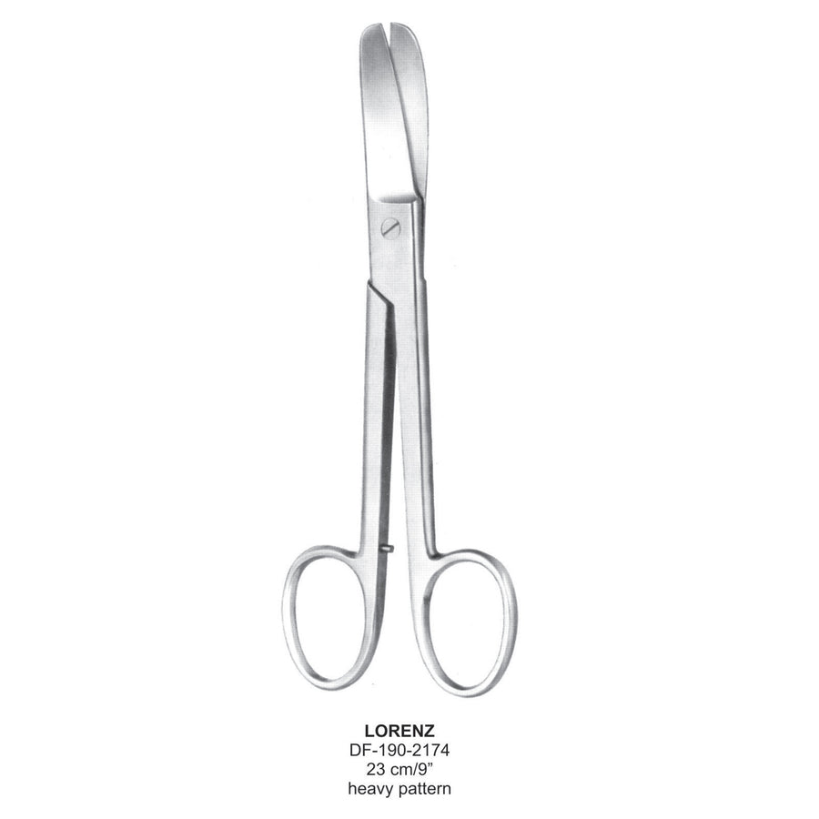 Lorenz Bandage Scissors,23cm , Heavy Pattern (DF-190-2174) by Dr. Frigz