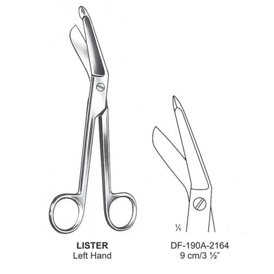 Lister Bandage Scissors Left Hand 9cm (DF-190A-2164)
