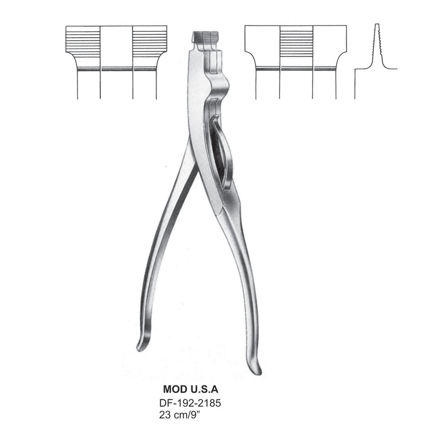 Mod. Usa Plaster Spreader For 1 Hand 23cm  (DF-192-2185) by Dr. Frigz