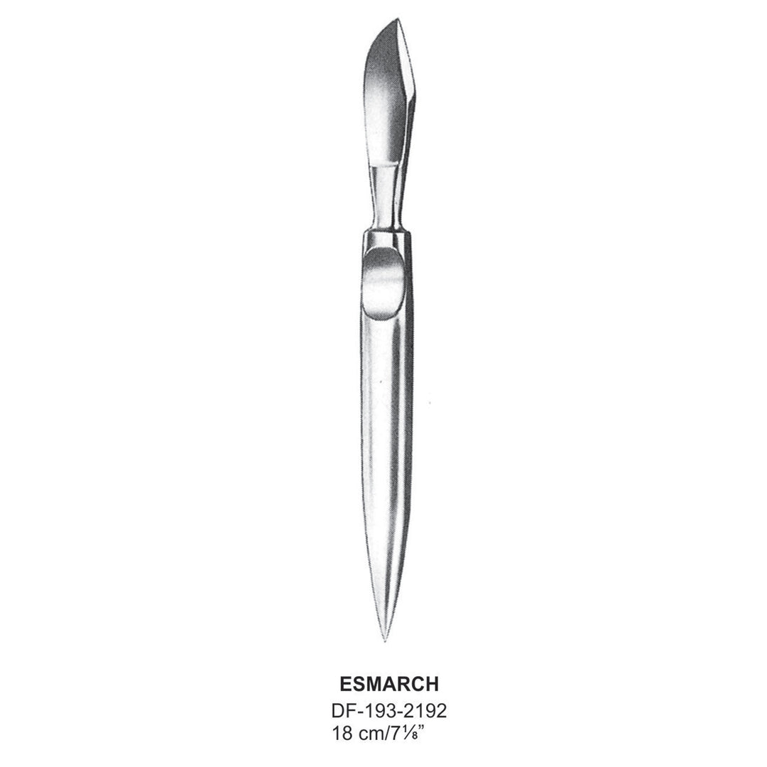 Esmarch Plaster Knife 18cm  (DF-193-2192) by Dr. Frigz