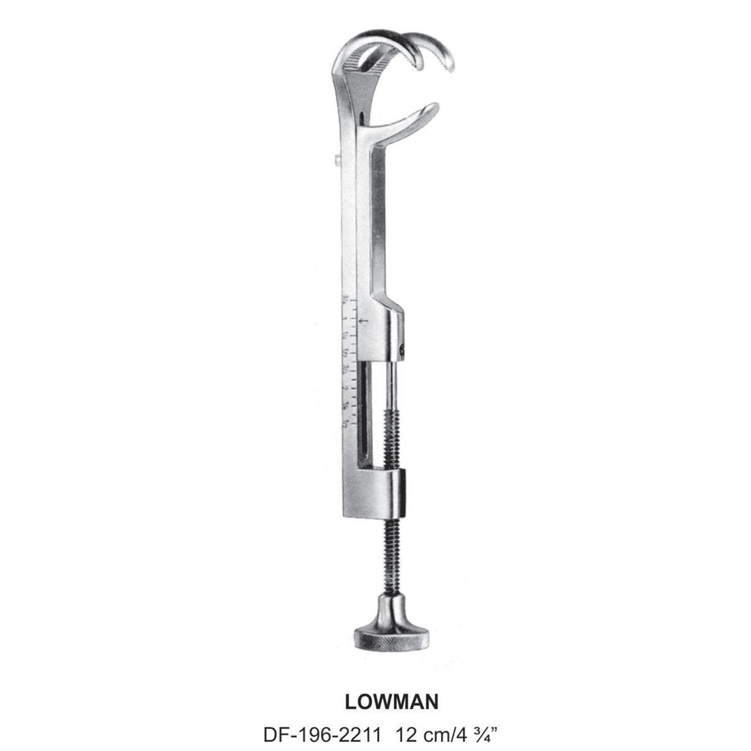 Lowman Bone Holding Clamps,12cm  (DF-196-2211) by Dr. Frigz