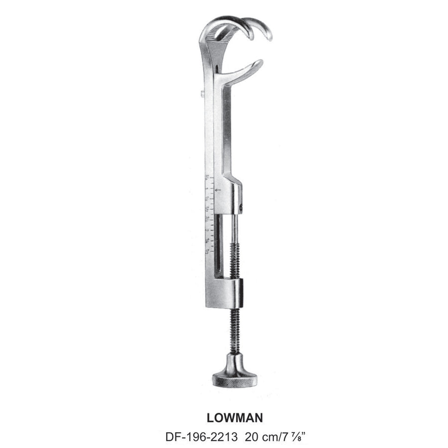 Lowman Bone Holding Clamps,20cm  (DF-196-2213) by Dr. Frigz