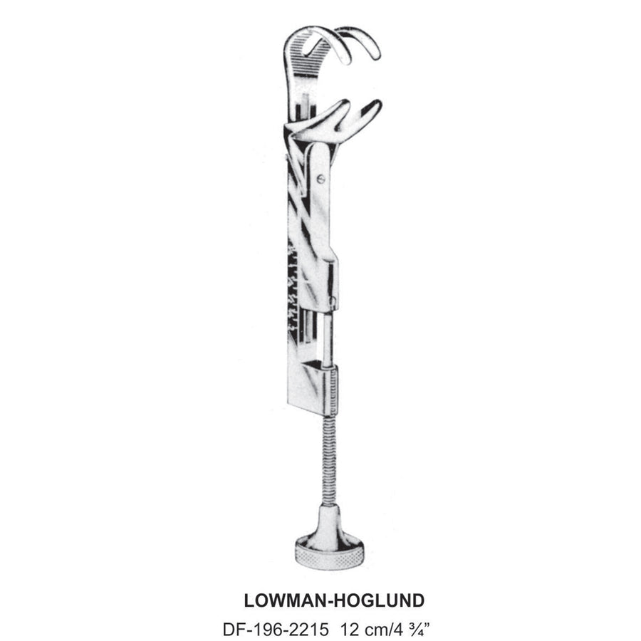 Lowman-Hoglund Bone Holding Clamps,12cm  (DF-196-2215) by Dr. Frigz