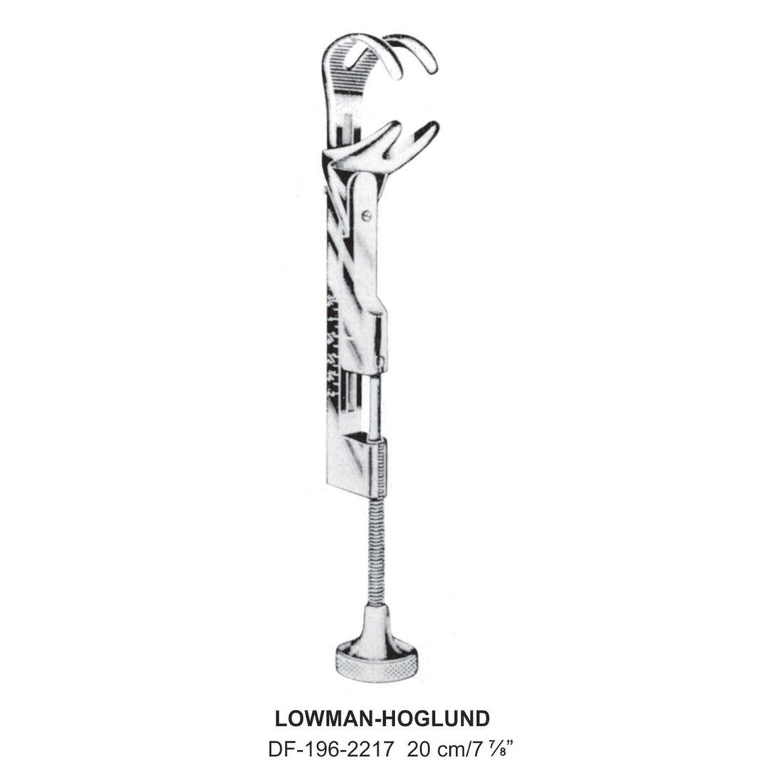 Lowman-Hoglund Bone Holding Clamps,20cm  (DF-196-2217) by Dr. Frigz