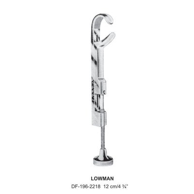 Lowman Bone Holding Clamps,12cm  (DF-196-2218) by Dr. Frigz