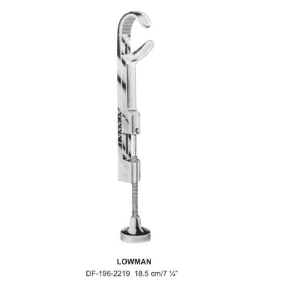 Lowman Bone Holding Clamps,18.5cm  (DF-196-2219) by Dr. Frigz