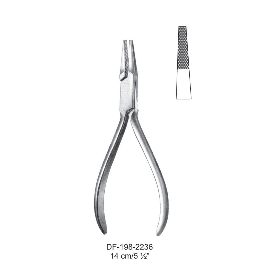 Flat Nose Pliers 14cm  (DF-198-2236) by Dr. Frigz