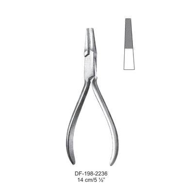 Flat Nose Pliers 14cm  (DF-198-2236)