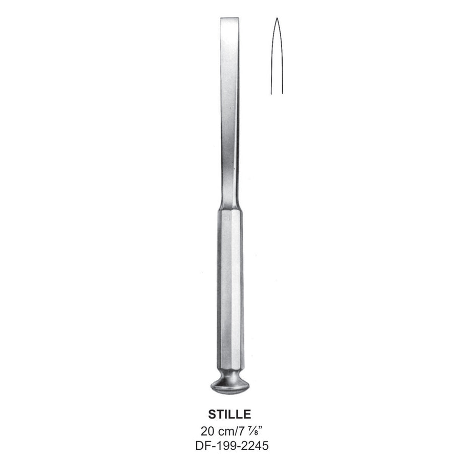 Stille Bone Chisels 20Cm,10mm  (DF-199-2245) by Dr. Frigz