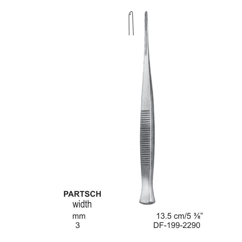 Partsch Gouge, 13.5Cm, 3mm (DF-199-2290) by Dr. Frigz