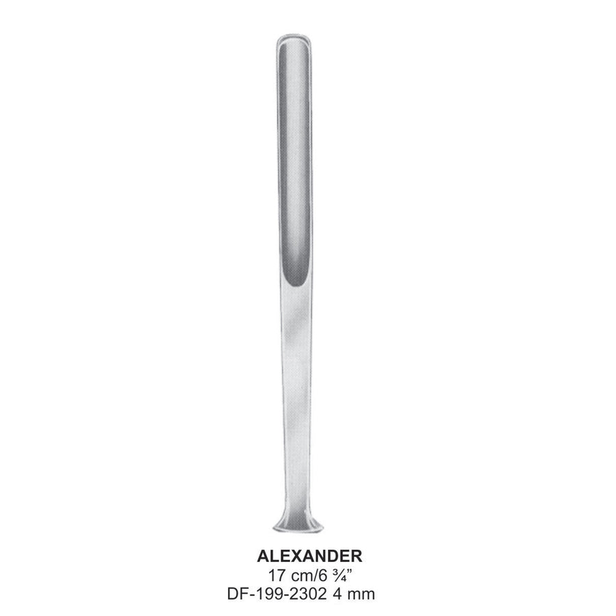 Alexander Bone Gouges 17Cm,4mm  (DF-199-2302) by Dr. Frigz