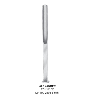 Alexander Bone Gouges 17Cm,6mm  (DF-199-2303)