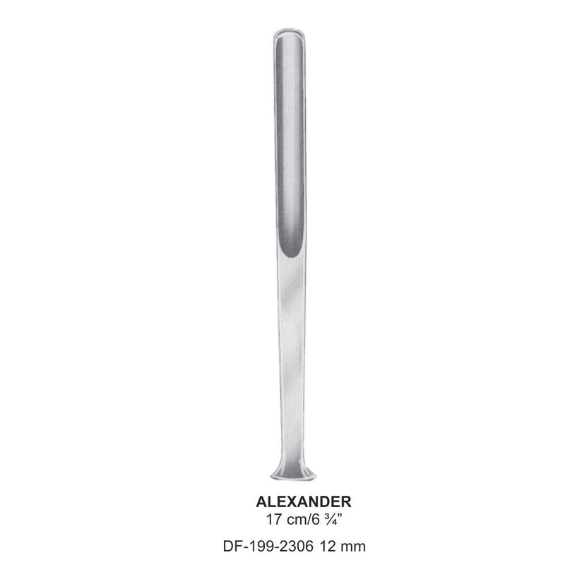 Alexander Bone Gouges 17Cm,12mm  (DF-199-2306) by Dr. Frigz