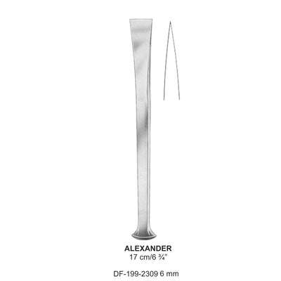 Alexander Bone Chisel 17Cm,6mm  (DF-199-2309) by Dr. Frigz