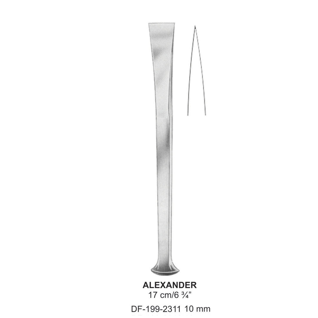 Alexander Bone Chisel 17Cm,10mm  (DF-199-2311) by Dr. Frigz