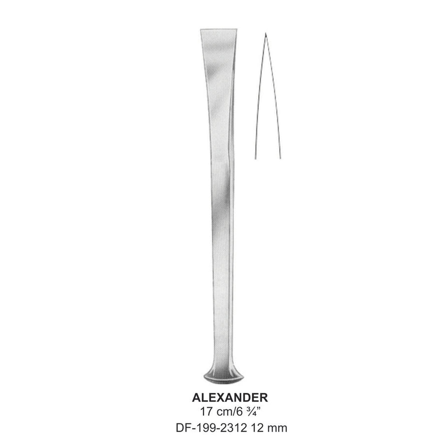 Alexander Bone Chisel 17Cm,12mm  (DF-199-2312) by Dr. Frigz