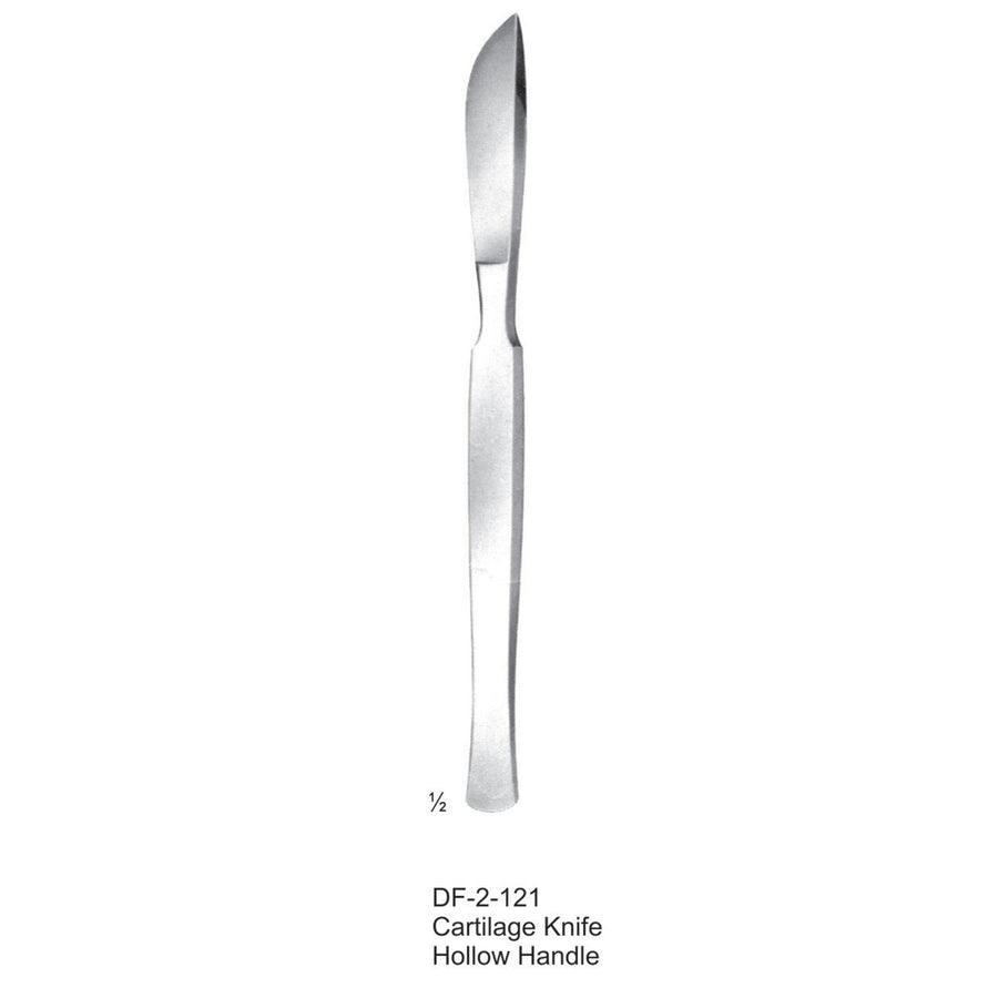 Cartilage Knife With Solid Handle  (DF-2-121) by Dr. Frigz