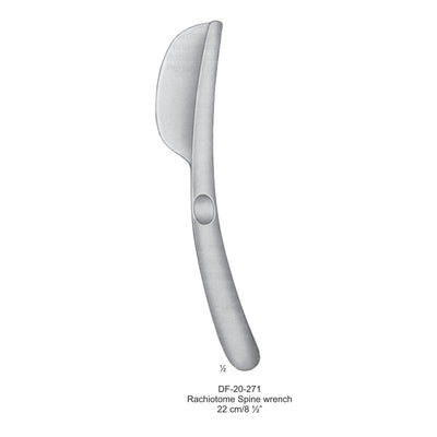 Rachiotome Spine Wrench, 22cm (DF-20-271) by Dr. Frigz