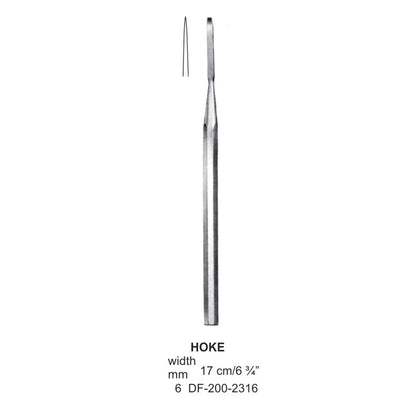 Hoke Bone Chisels  6mm , 17cm  (DF-200-2316)