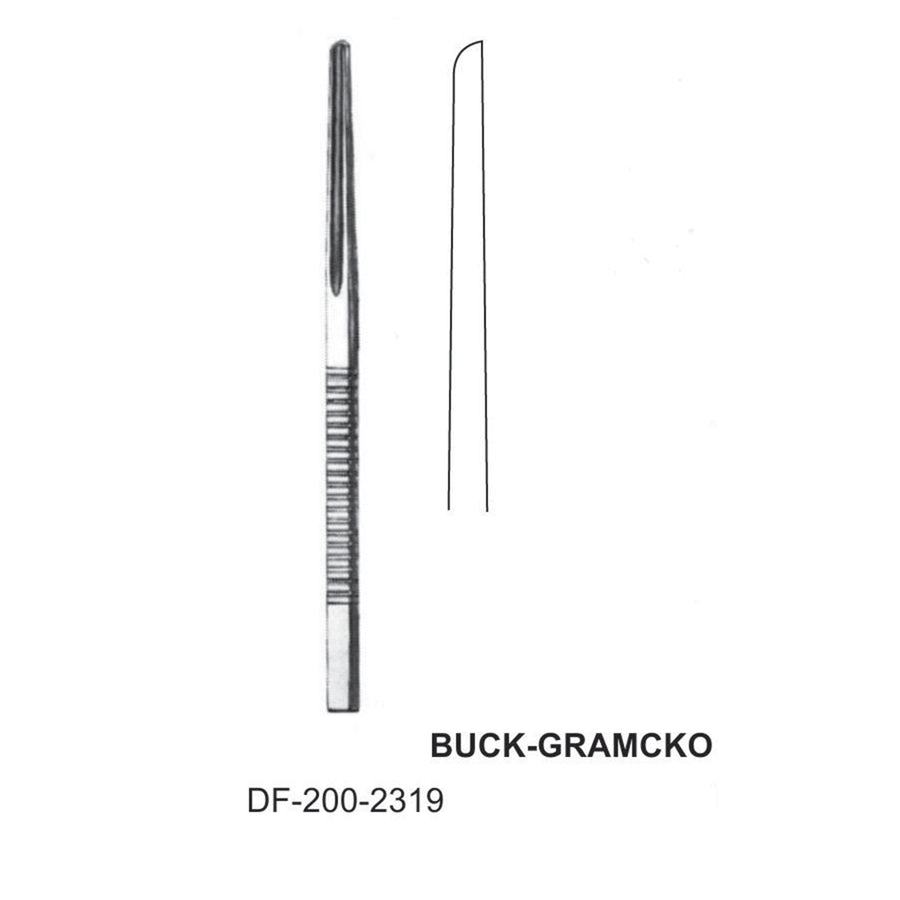 Buck-Gramcko Bone Gouges , Straight (DF-200-2319) by Dr. Frigz
