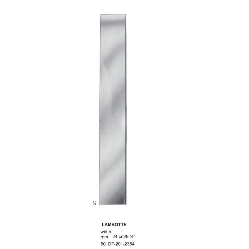 Lambotte Bone Chisels  50mm , 24cm  (DF-201-2354) by Dr. Frigz