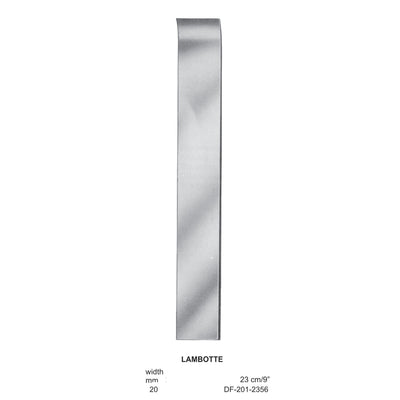 Lambotte Bone Chisels  20mm , 23cm (DF-201-2356) by Dr. Frigz