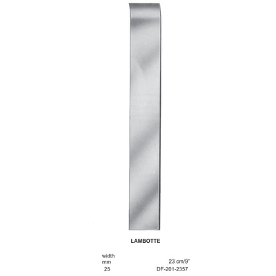 Lambotte Bone Chisels  25mm , 23cm (DF-201-2357) by Dr. Frigz
