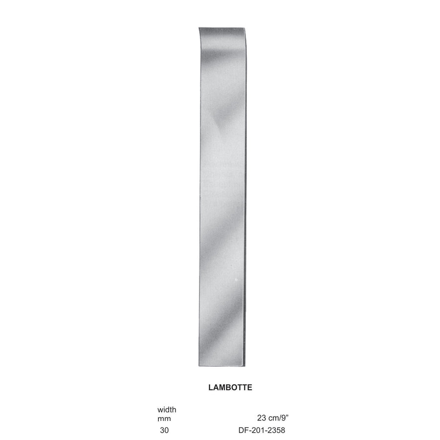 Lambotte Bone Chisels  30mm , 23cm (DF-201-2358) by Dr. Frigz