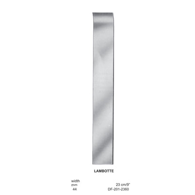 Lambotte Bone Chisels  44mm , 23cm (DF-201-2360) by Dr. Frigz