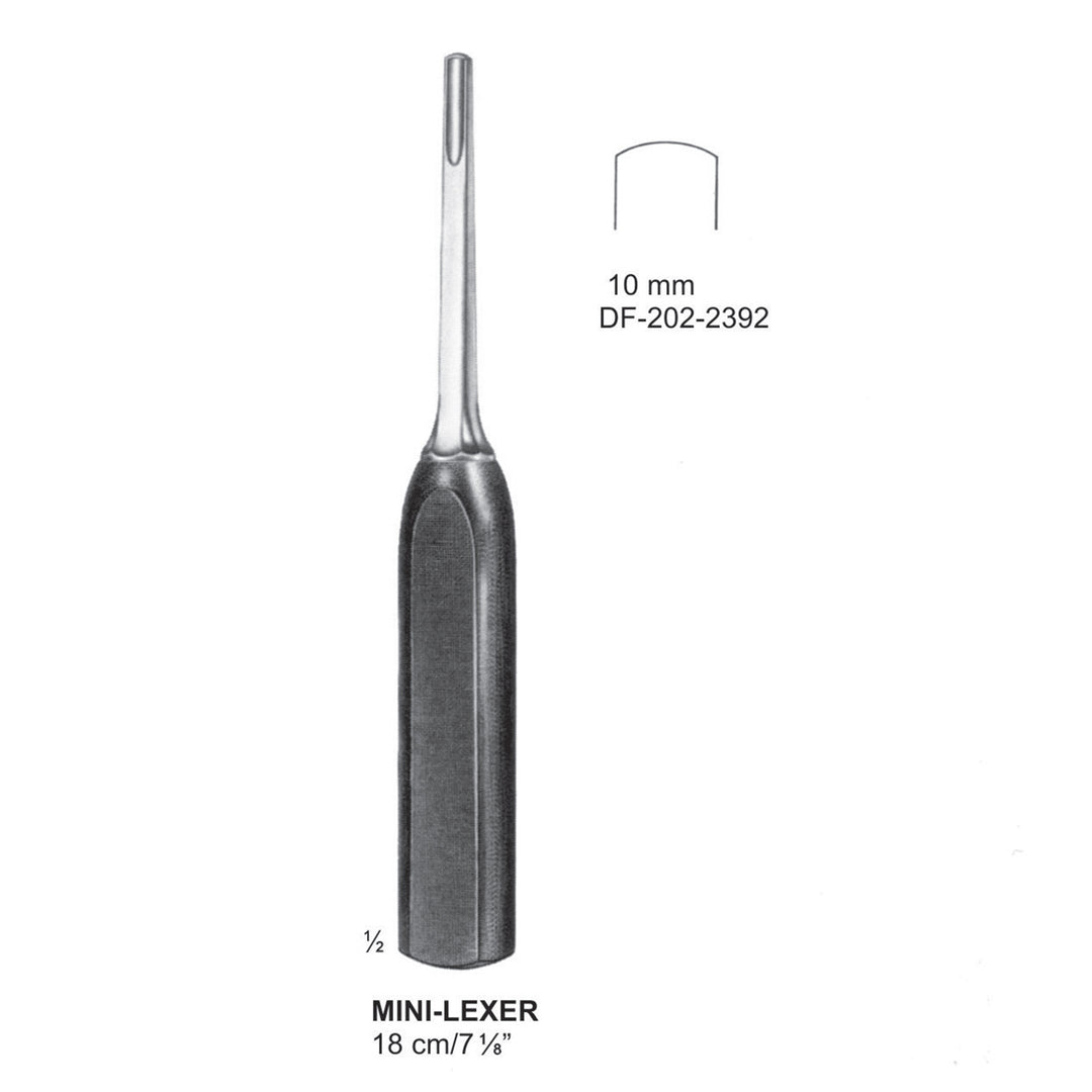 Mini Lexer Gouges Width 10mm , 18cm  (DF-202-2392) by Dr. Frigz