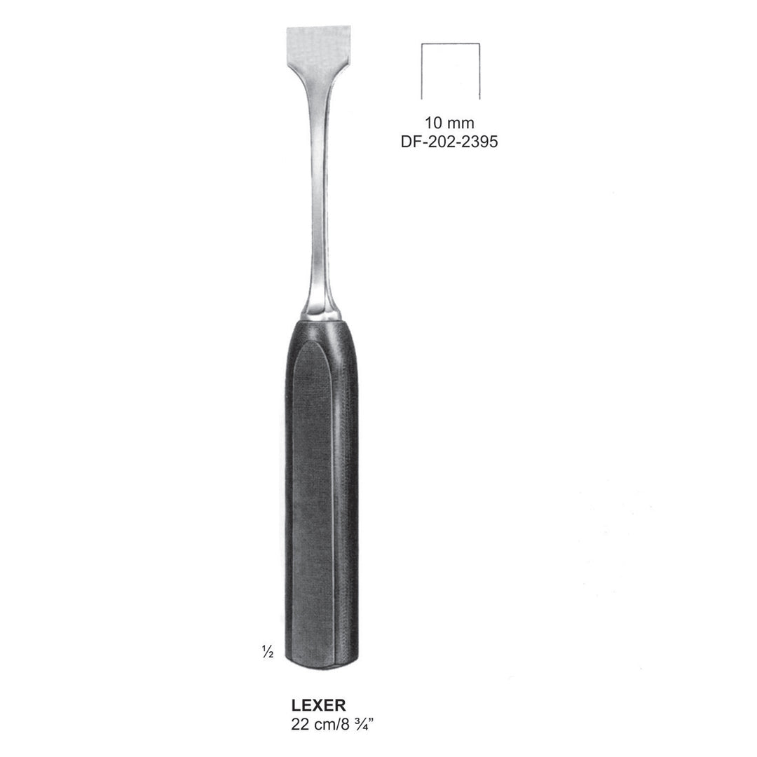 Lexer Bone Chisels Width 10mm , 22cm  (DF-202-2395) by Dr. Frigz