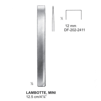 Lambotte Mini Boen Chisels 12mm , 12.5cm  (DF-202-2411)