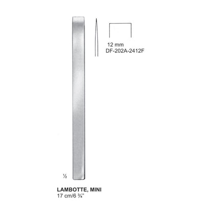 Lambotte Mini Bone Chisels  12mm , 17cm (DF-202-2412F)