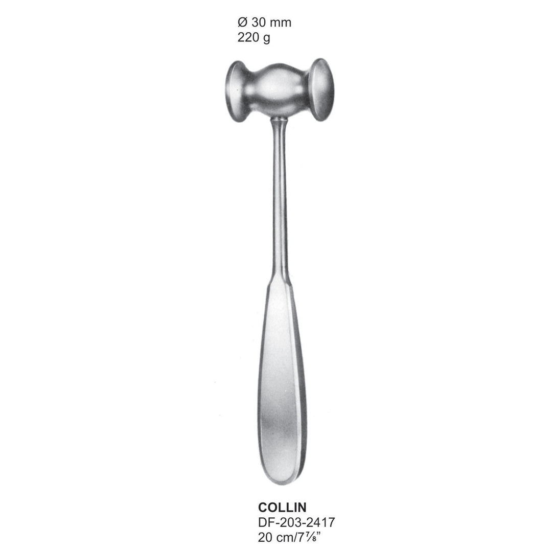 Collin Mallets Width 30mm , 20cm , 220 Grams (DF-203-2417) by Dr. Frigz