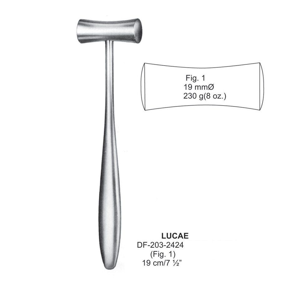 Lucae Mallets Width 19mm , 19cm , 230 Grams (DF-203-2424) by Dr. Frigz