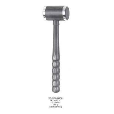 Mallet 26Cm, 45mm , 360 Grams, With Lead Filling (DF-203A-2425K)