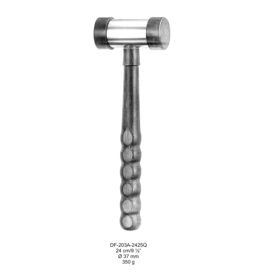 Mallet 24Cm, 37mm , 350 Grams (DF-203A-2425Q) by Dr. Frigz