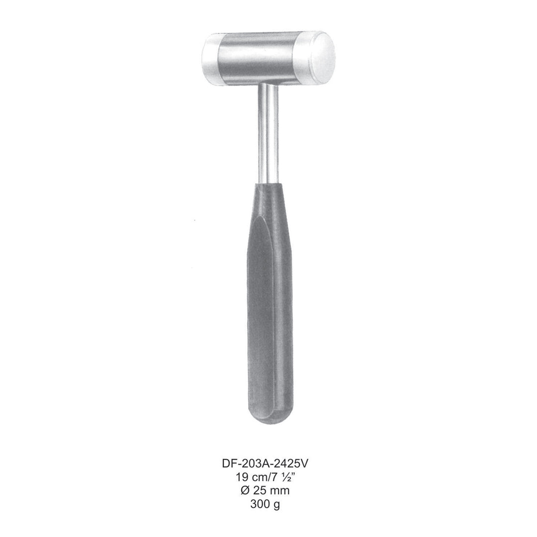 Mallet 19Cm, 25mm 300 Grams (DF-203A-2425V) by Dr. Frigz