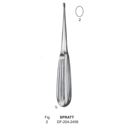 Spratt Bone Curettes, Fig.2, 17cm  (DF-204-2456)